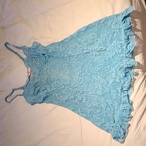 Victoria's Secret Small blue lingerie piece